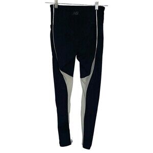 New Balance Leggings Women's Size XS Navy with White Mesh